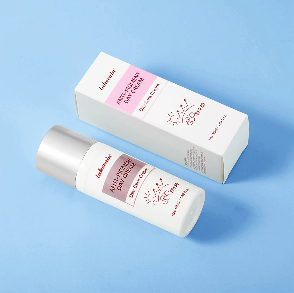 Anti Pigment Day Cream and Moisturizing Sun Protection for Daily Face Skincare
