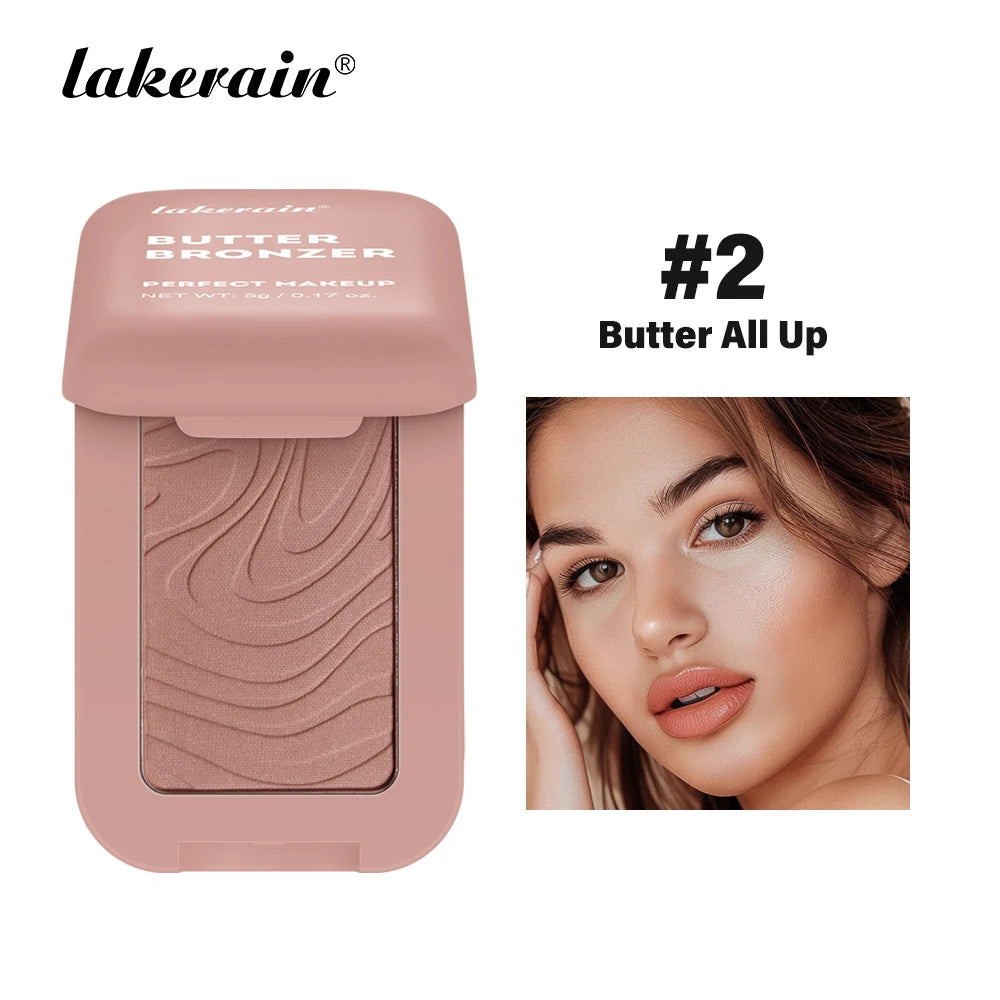 Butter Bronzer and Face Contouring Powder for Natural Sculpted Makeup Looks - 37