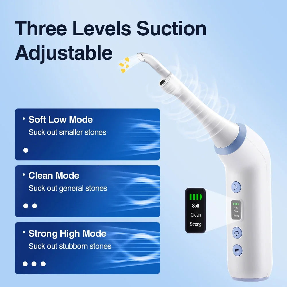 Tonsil Stone Remover and Oral Vacuum Tool for Clearing Bad Breath at Home