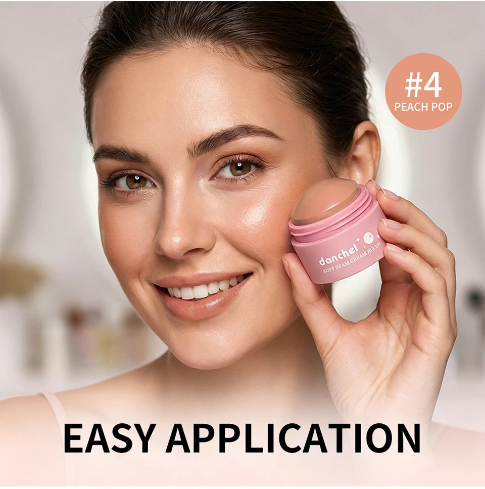 Soft Cream Blush and Multi Use Face Tint for Natural Daily Makeup Looks - 9