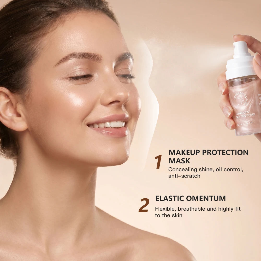 Luminous Setting Spray and Hydrating Makeup Mist for a Radiant Dewy Finish - 12