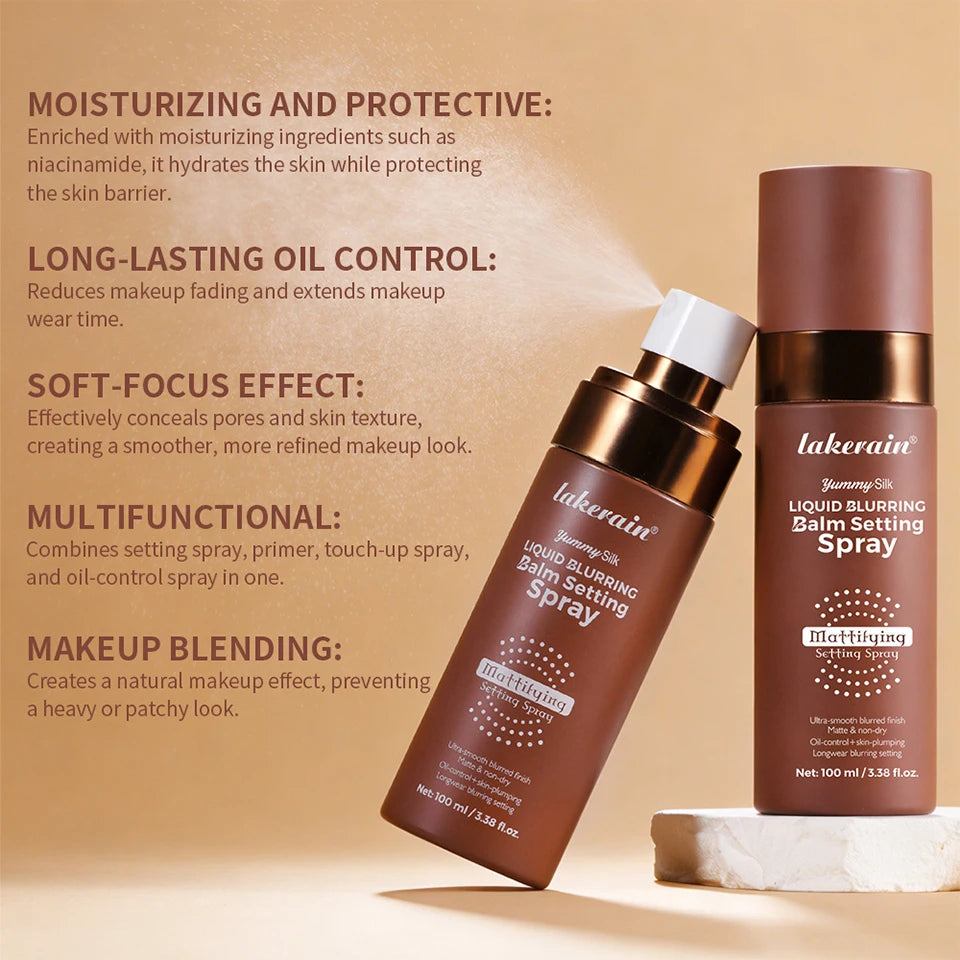 Liquid Blurring Balm Setting Spray and Makeup Fixer for long lasting daily wear - 9