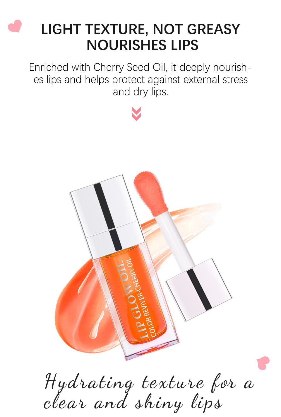 Lip Oil Plumping Lip Gloss and Hydrating Tinted Lip Glow for Daily Makeup Routines - 12