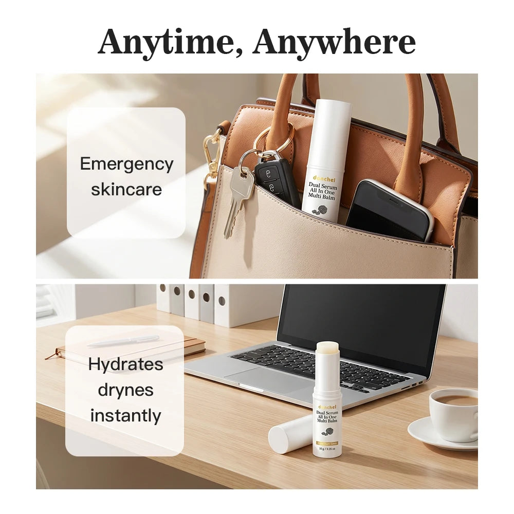 Multi Balm Stick and Moisturizing Serum for Instant Dry Skin Relief - 14