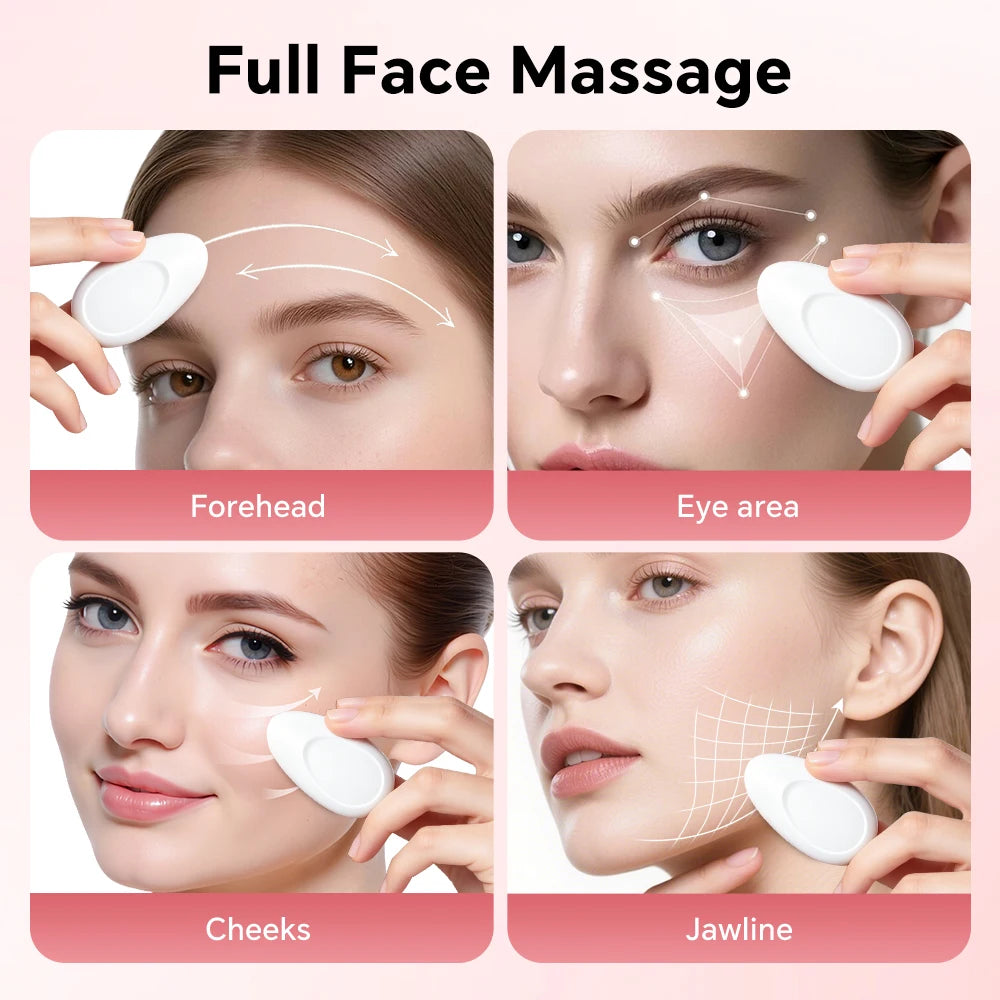 Sensor Eye Beauty Device and Vibration Massager for Daily Facial Skin Care Routine
