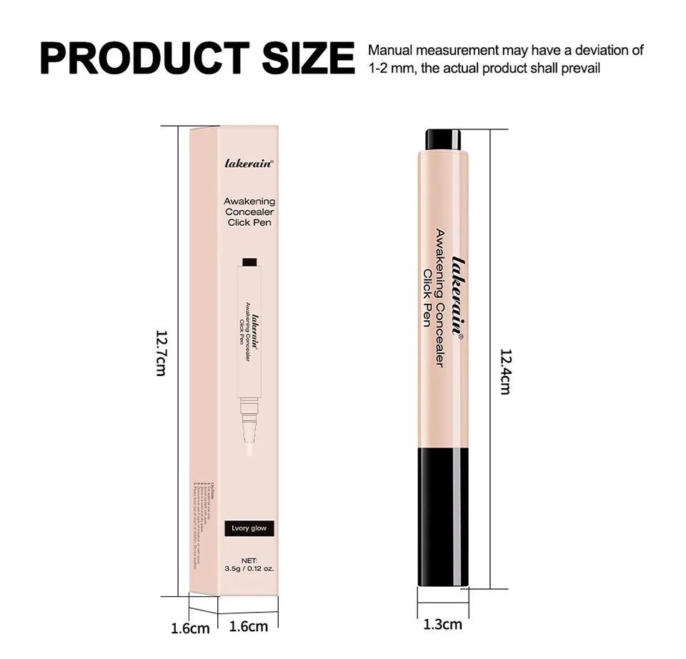 Awakening Concealer Click Pen and Brightening Makeup Pencil for Daily Routine