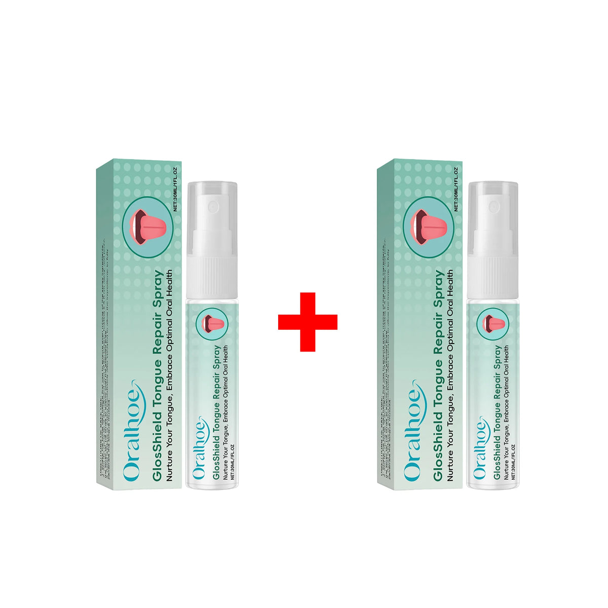 Tongue Repair Spray and Mouth Freshener for Daily Oral Care and Bad Breath
