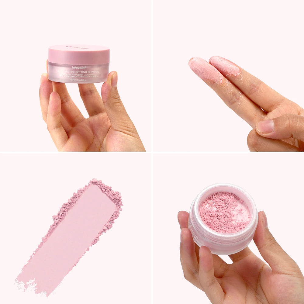 Loose Setting Powder and Finishing Makeup Fixer for Long Lasting Oil Control - 6