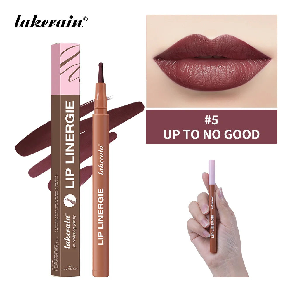 Lip Contour Lip Stain and Long Lasting Liner for Perfect Daily Makeup Looks - 33