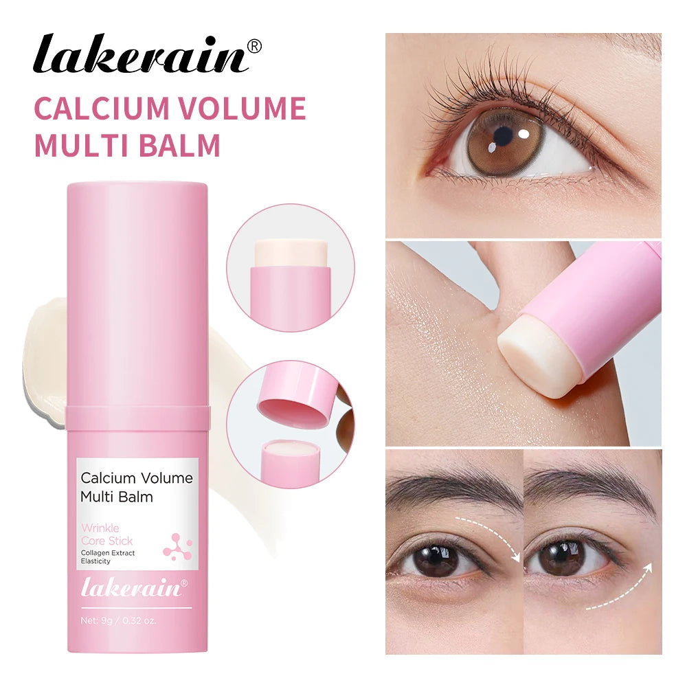 Calcium Volume Multi Balm and Eye Wrinkle Cream Stick for Daily Skin Care - 1