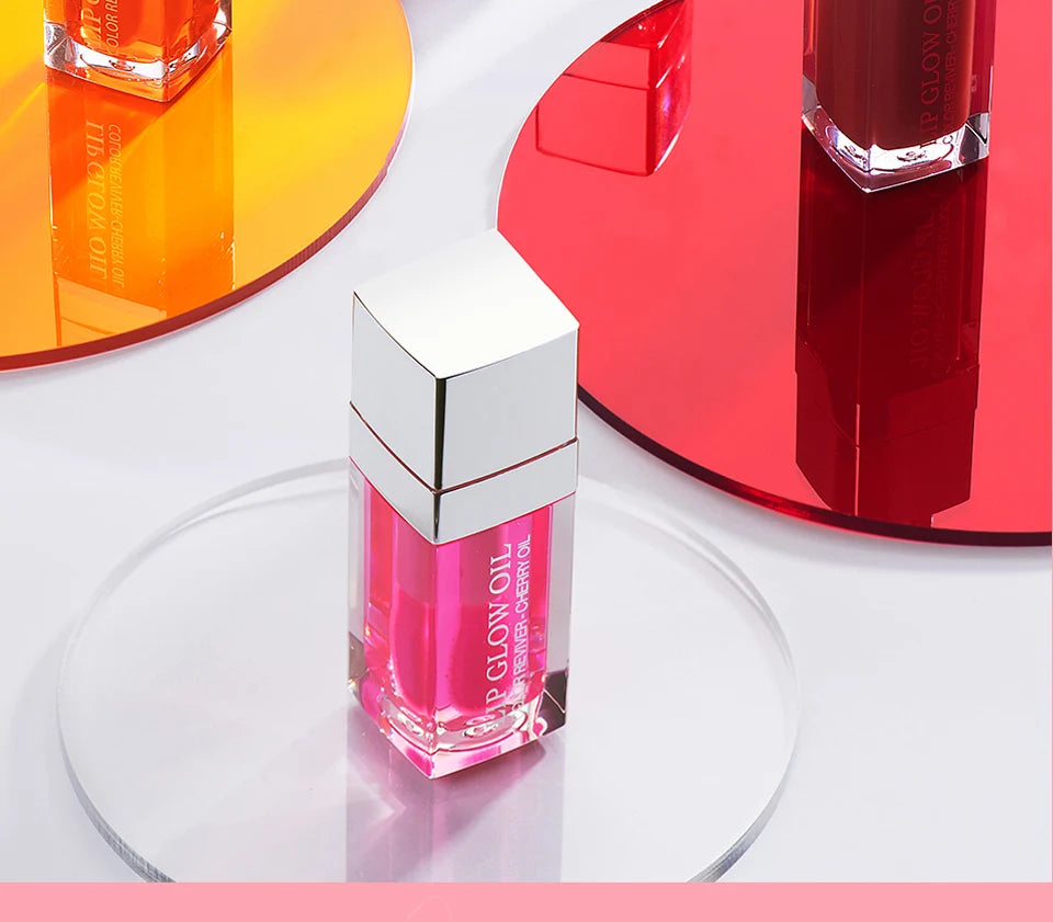 Lip Oil Plumping Lip Gloss and Hydrating Tinted Lip Glow for Daily Makeup Routines - 23