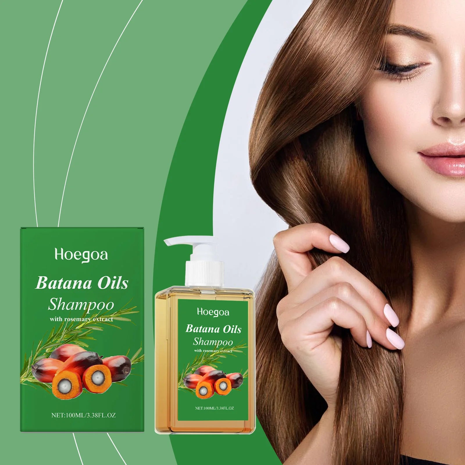 Batana Oil Shampoo and Hair Growth Cleanser for Damaged Hair and Scalp Care - 2