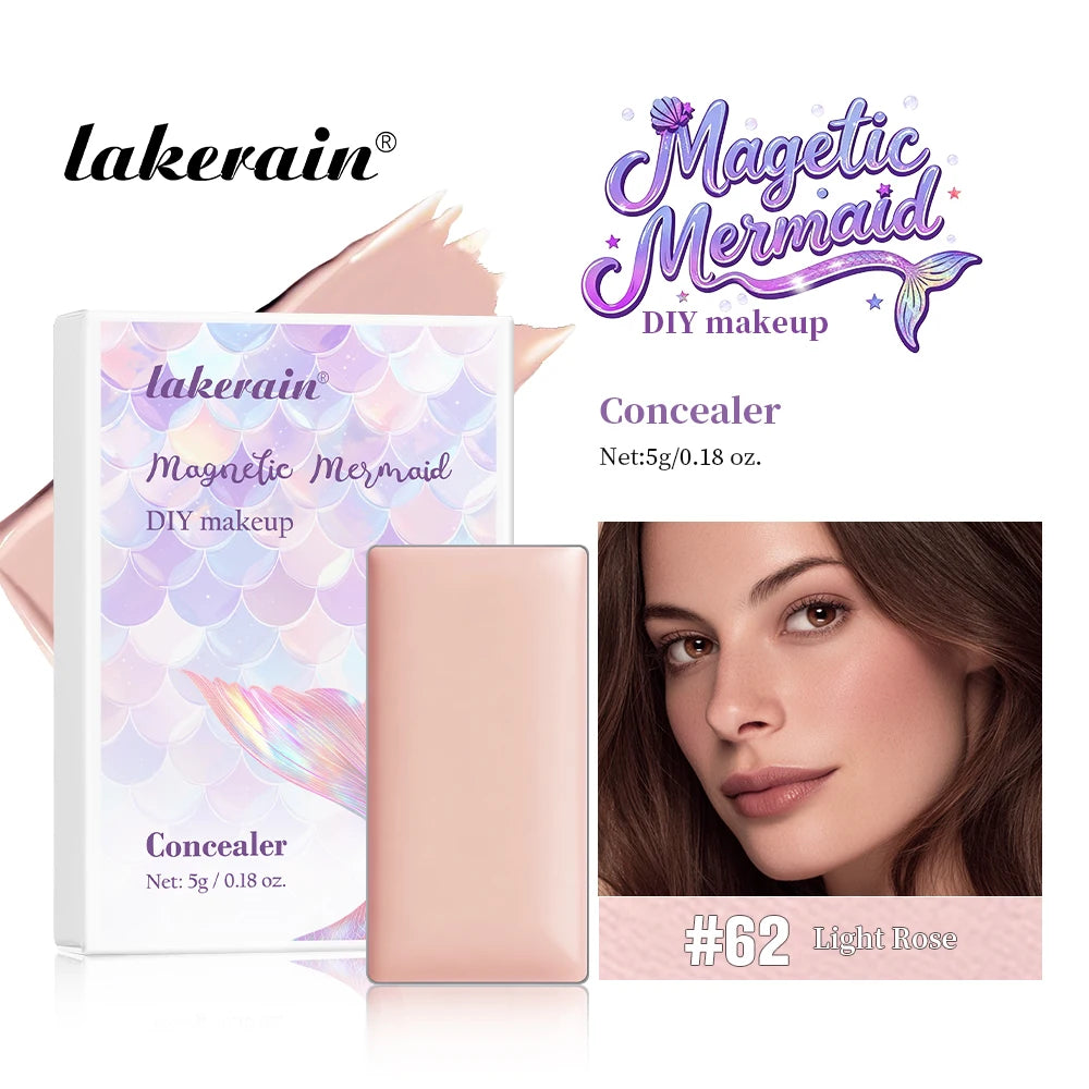 Magnetic Mermaid Makeup Palette and Eyeshadow Kit for Professional Artists and Daily Use
