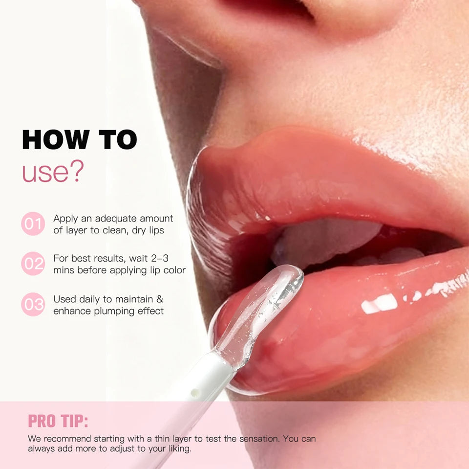 Instant Lip Plumper and Volumizing Gloss for Fuller Looking Lips and Daily Beauty - 14