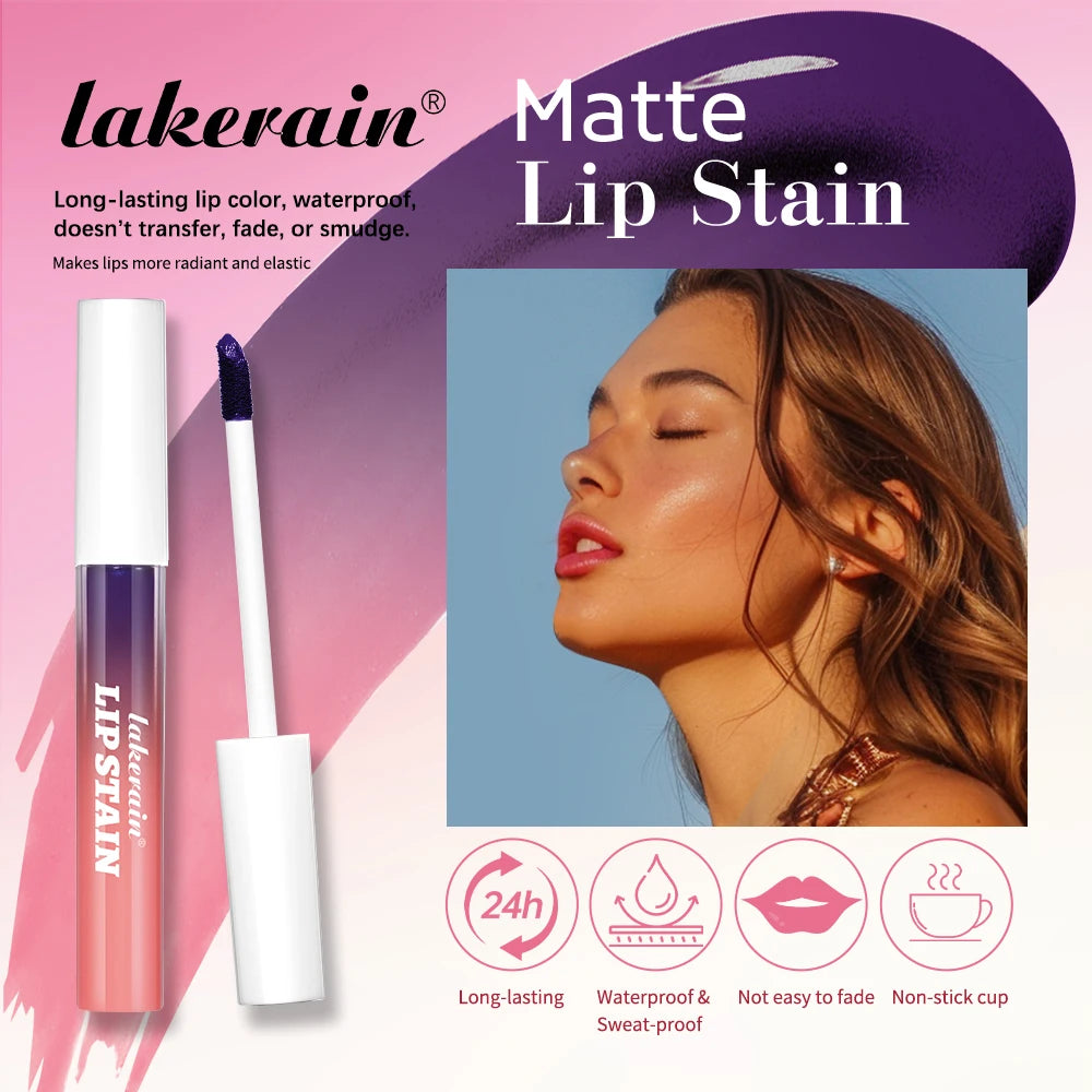 Peel off Lip Stain and Waterproof Lip Tint for Long Lasting Daily Makeup