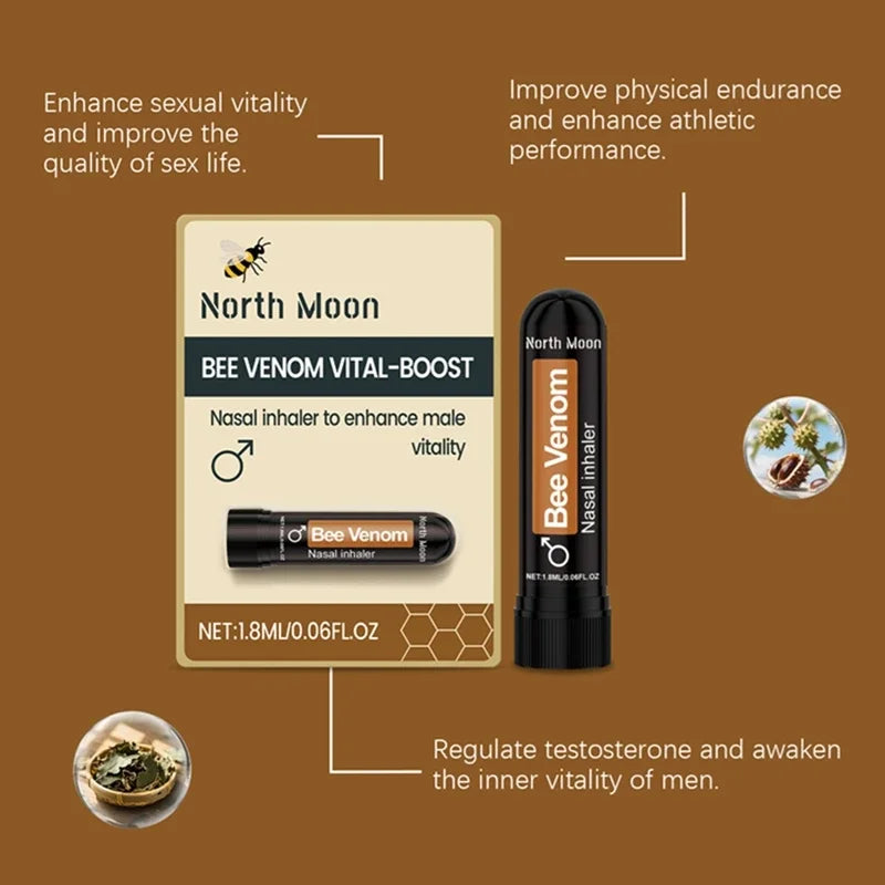 Bee Venom Nasal Inhaler and Vitality Support Stick for Daily Energy Boost - 5