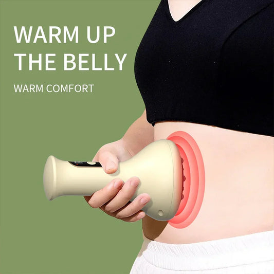 Electric Cupping Massager and Scraping Tool for Muscle Relaxation and Body Recovery