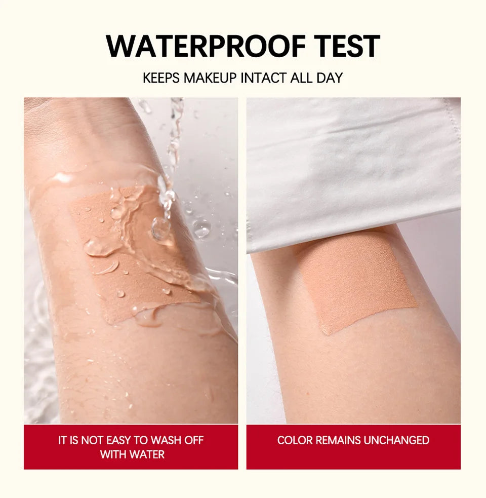 Liquid Foundation and Matte Face Base Makeup for a Smooth Flawless Daily Look