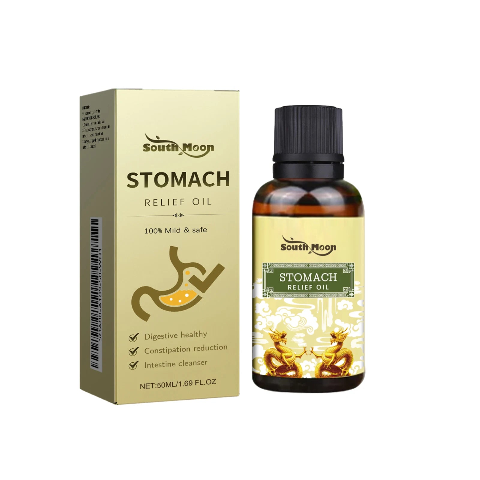 Stomach Relief Oil and Constipation Massage Oil for Daily Abdominal Skin Comfort - 7