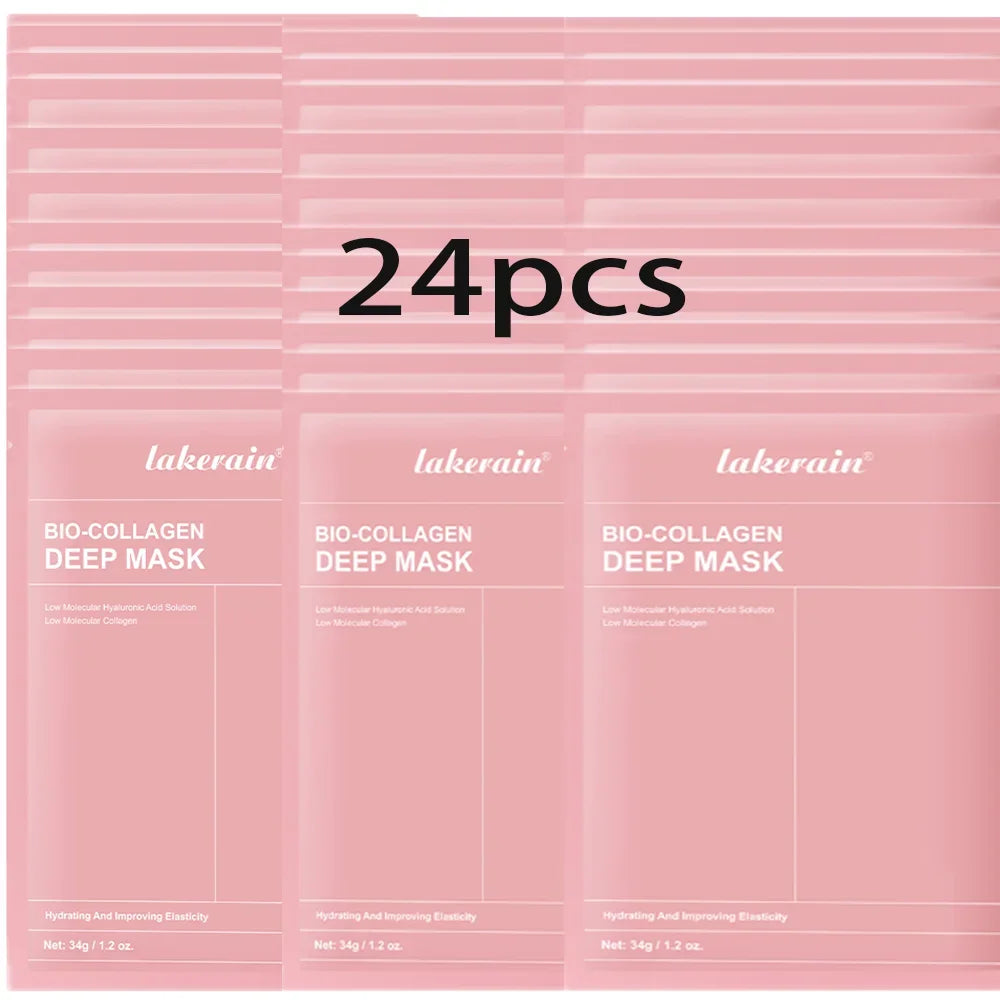 Bio Collagen Face Mask and Deep Hydrating Sheet for Overnight Skin Rejuvenation - 21