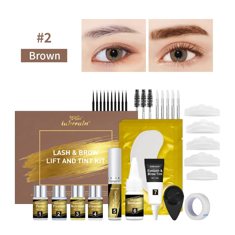Lash Lift and Tint Kit and Eyelash Perming Set for Professional Eye Makeup - 21