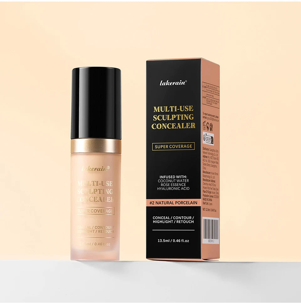 Multi Use Sculpting Concealer and Face Contour Cream for Flawless Makeup - 17