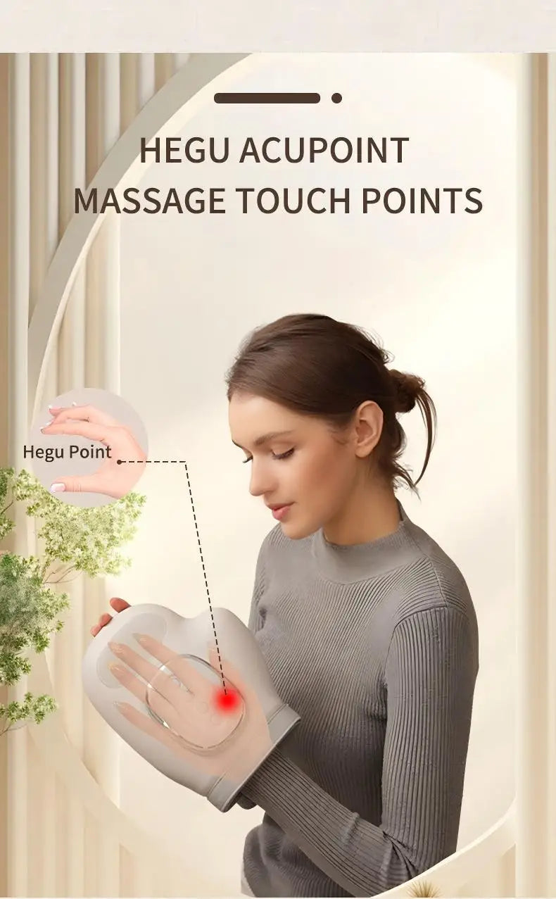 Hand Massager and Compression Glove for Daily Relief at Home or the Office