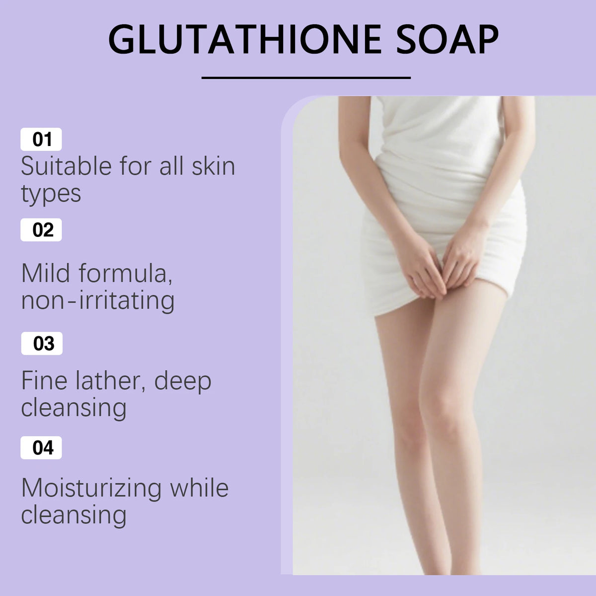 Lavender Cleansing Soap and Body Bar for Refreshing Daily Skin Care Routine