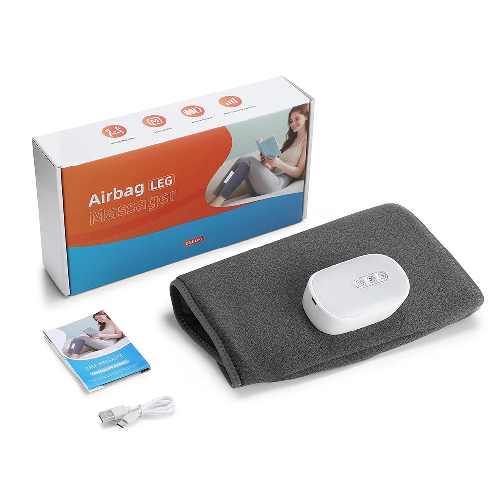 Air Compression Calf Massager and Leg Recovery Wrap for Sedentary Workers