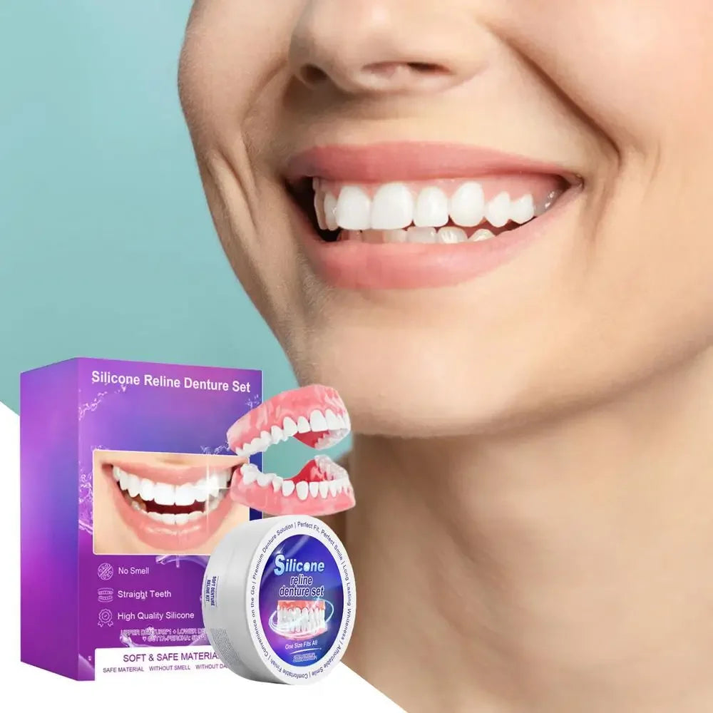 Denture Reliner Kit and Temporary Teeth Set for Daily Smile Enhancement Needs - 12
