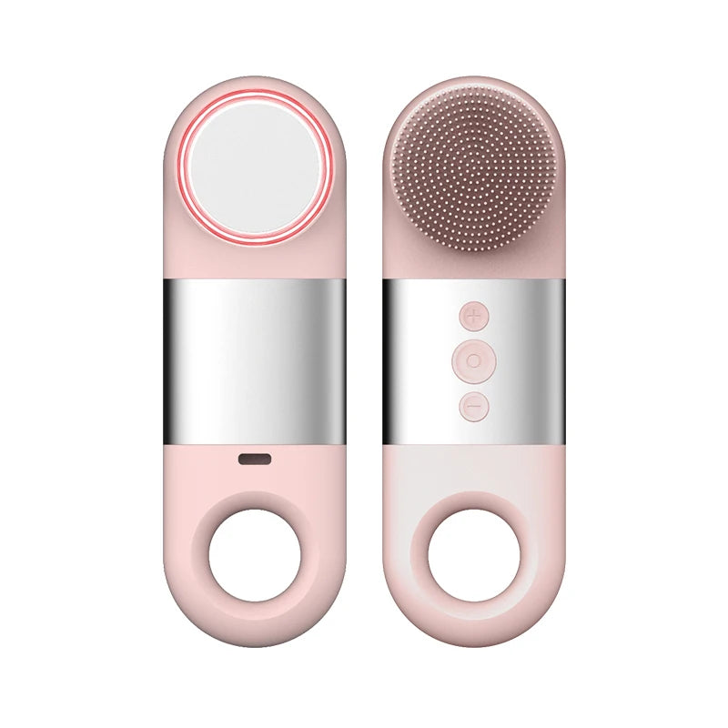 Facial Cleansing Brush and Silicone Face Scrubber for Deep Pore Cleaning and Skincare