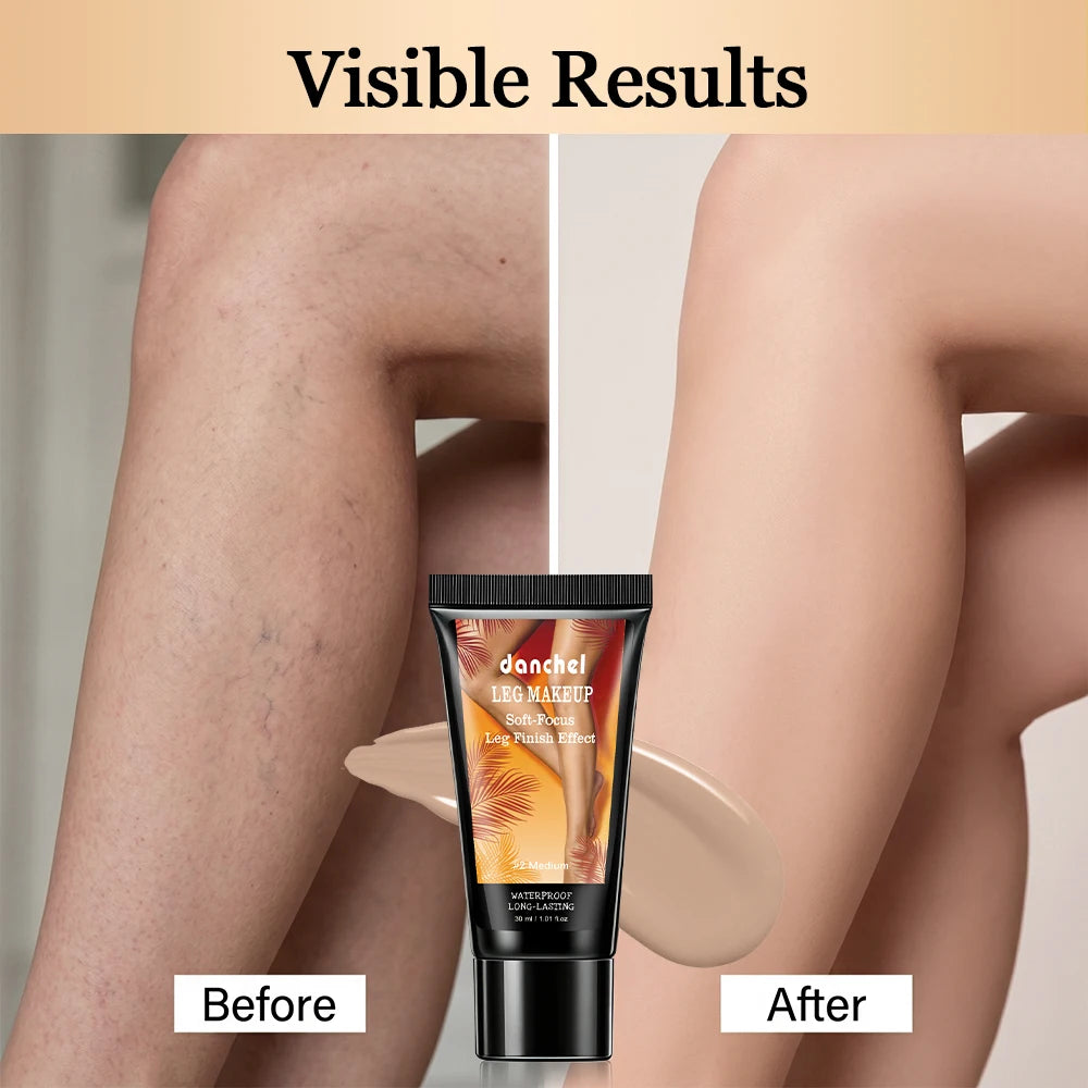 Leg Makeup Foundation and Body Concealer for Flawless Even Skin Tone Finish