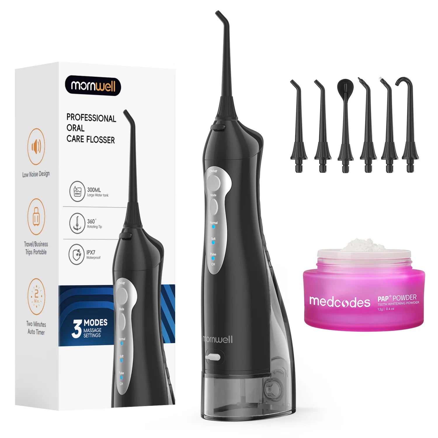 Cordless Water Flosser and Portable Oral Irrigator for Daily Dental Hygiene Routine - 17