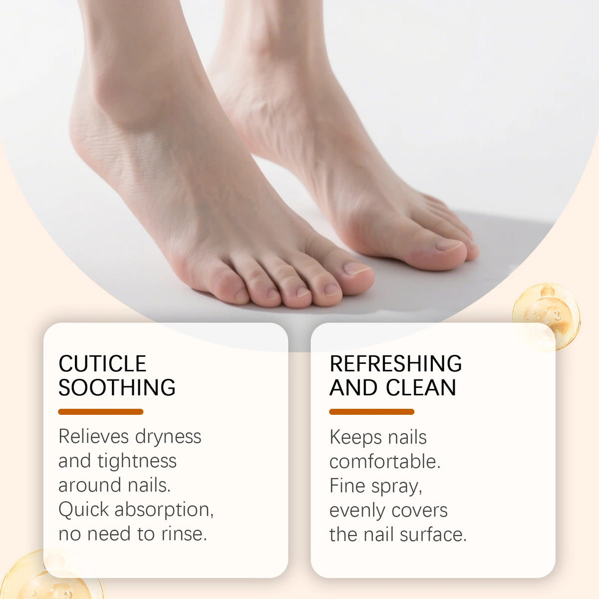 Bee Venom Nail Spray and Fungus Treatment for Restoring Damaged and Brittle Nails