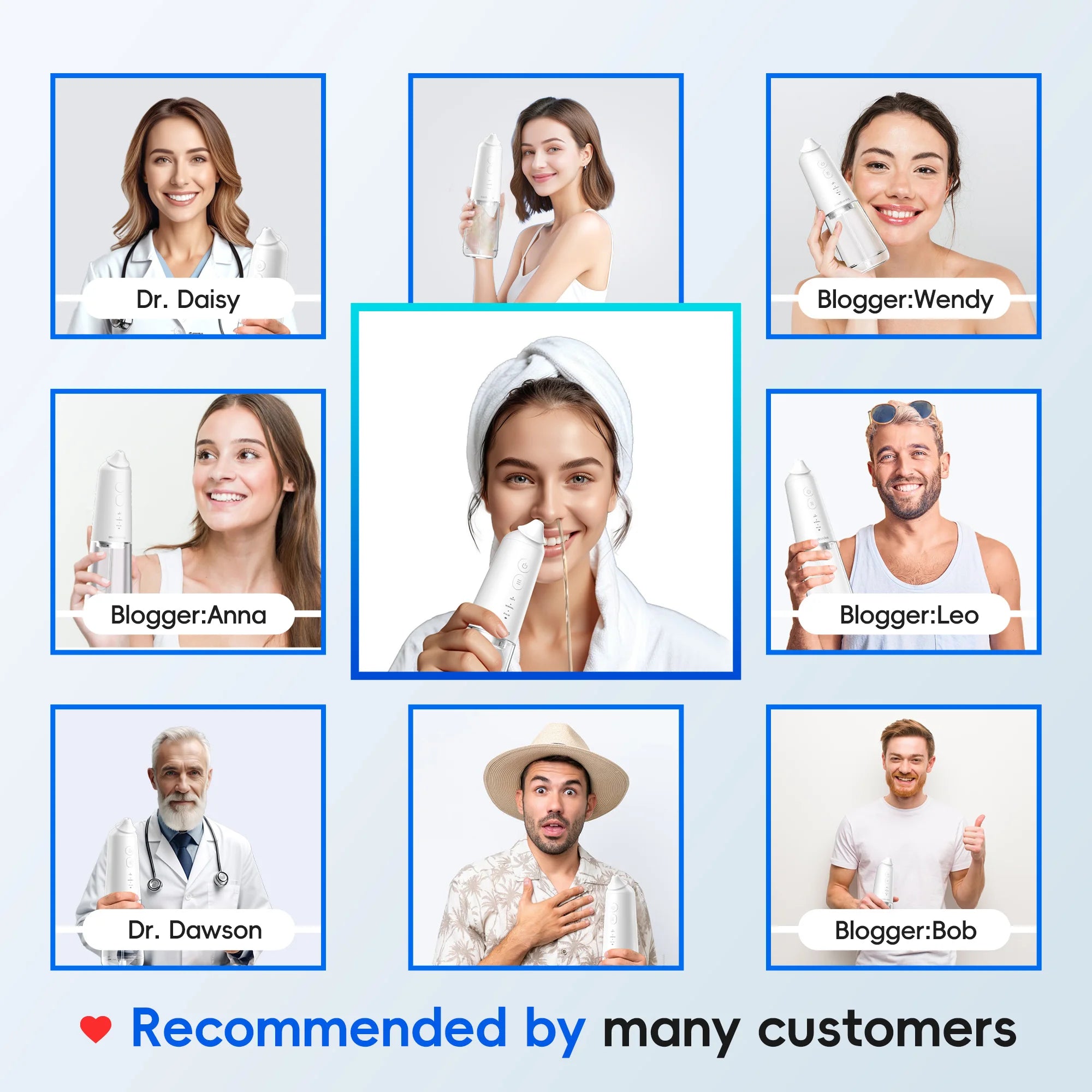 Electric Nasal Irrigator and Sinus Rinse Machine for Daily Allergy Relief at Home - 8