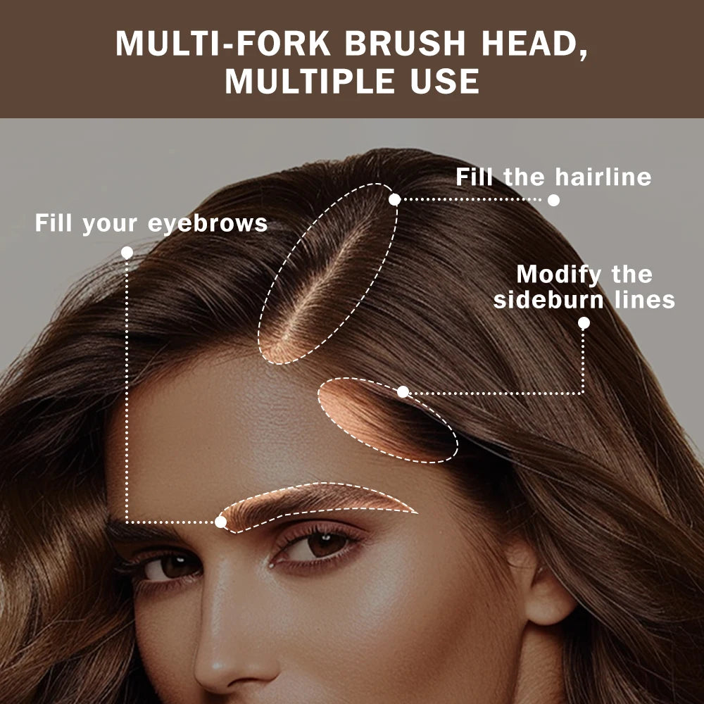 Liquid Eyebrow Pen and Tattoo Brow Tint for Natural Definition and Daily Makeup
