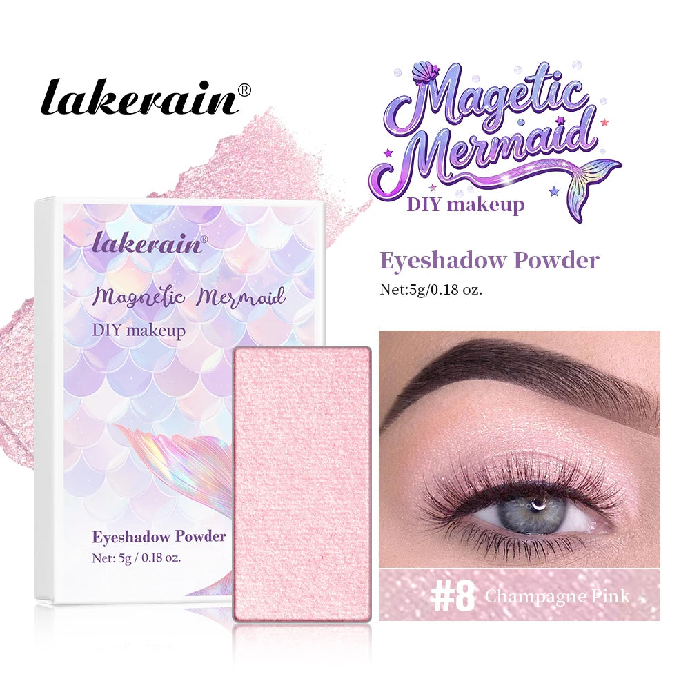 Magnetic Mermaid Makeup Palette and Eyeshadow Kit for Professional Artists and Daily Use - 51