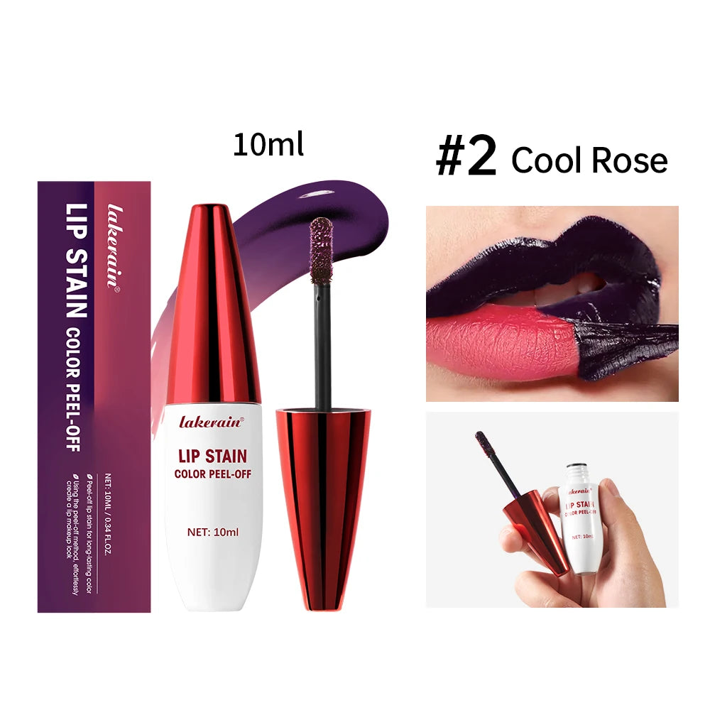 Peel off Lip Gloss and Long Lasting Lip Stain for Daily Makeup and Bold Looks - 32
