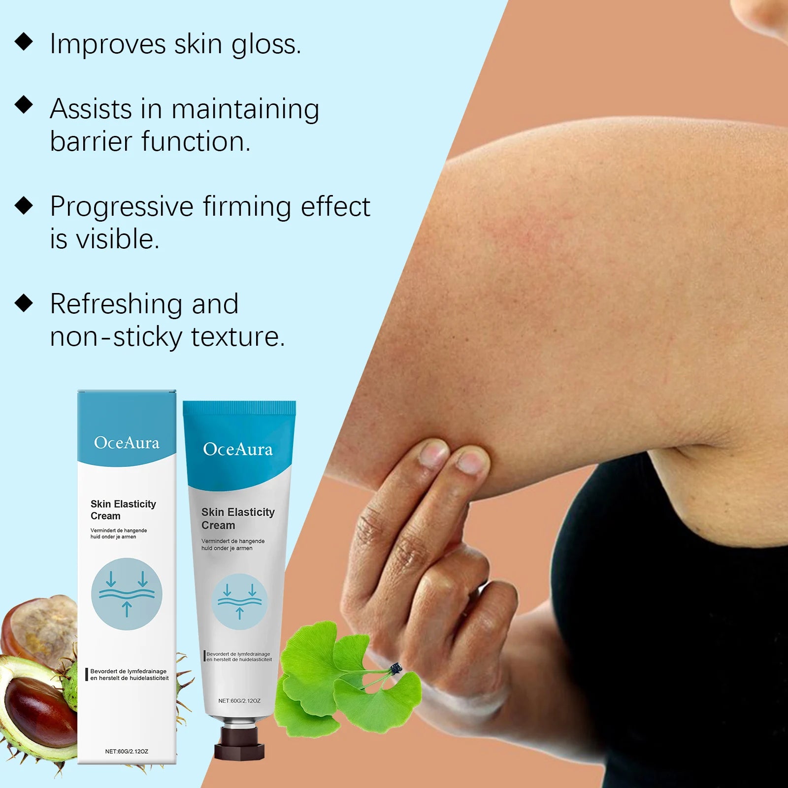 Skin Firming Cream and Body Tightening Lotion for Sagging Skin and Body Contouring - 5
