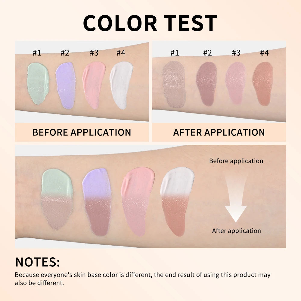 Color Changing Foundation and Liquid Face Concealer for Daily Natural Glowing Makeup - 5