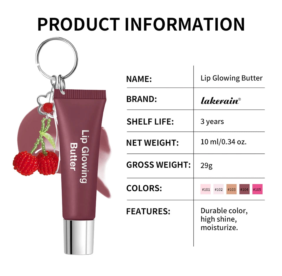 Lip Gloss and Hydrating Lip Butter for Daily Moisturizing and Overnight Repair