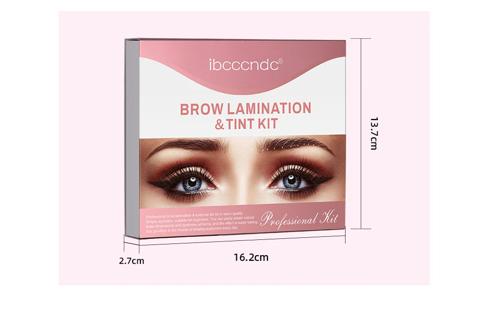 Brow Lamination and Eyebrow Tinting Kit for Professional Salon Results at Home