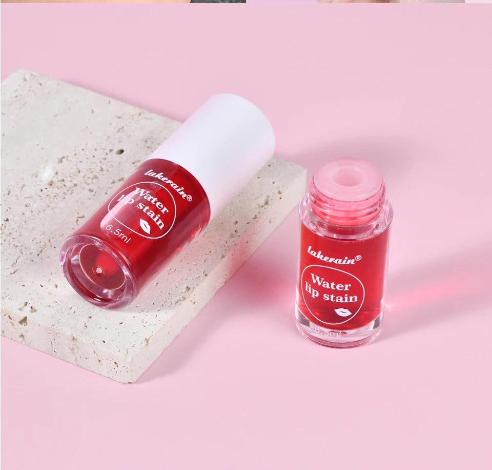 Water Lip Stain and Liquid Blush for a Natural Waterproof Matte Daily Makeup