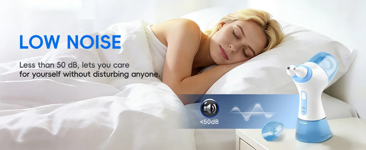 Electric Nasal Irrigation System and Sinus Rinse Machine for Daily Allergy Relief