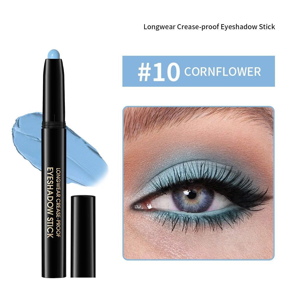 Eyeshadow Stick and Cream Makeup Pencil for Long Lasting Daily Eye Enhancement