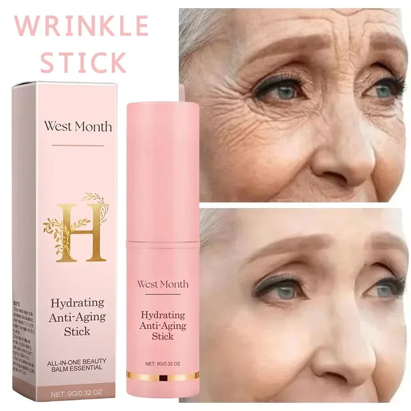 Collagen Moisturizing Stick and Anti Aging Balm for daily wrinkle reduction