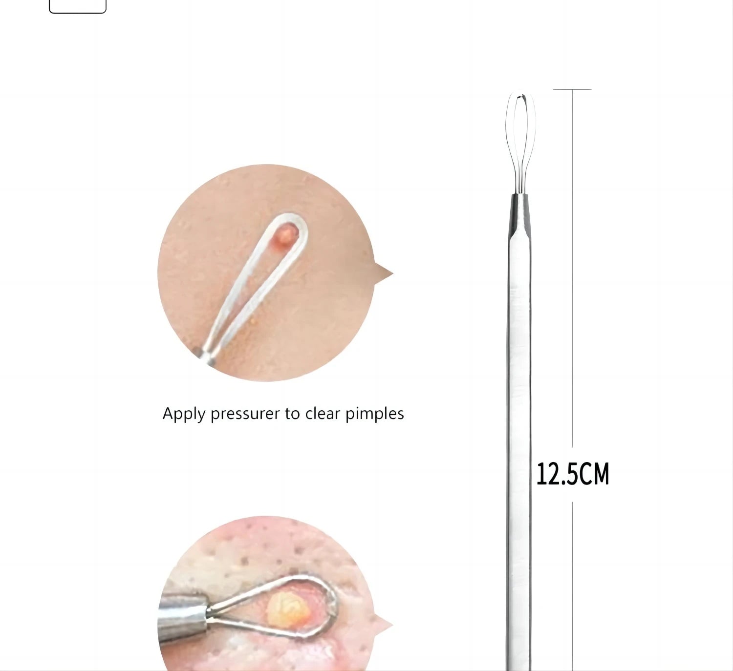 Blackhead Remover Kit and Pimple Popper Tools for Clear Facial Skin Care - 13