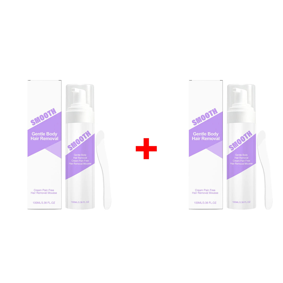 Hair Removal Mousse and Depilatory Foam for Painless Body Hair Maintenance