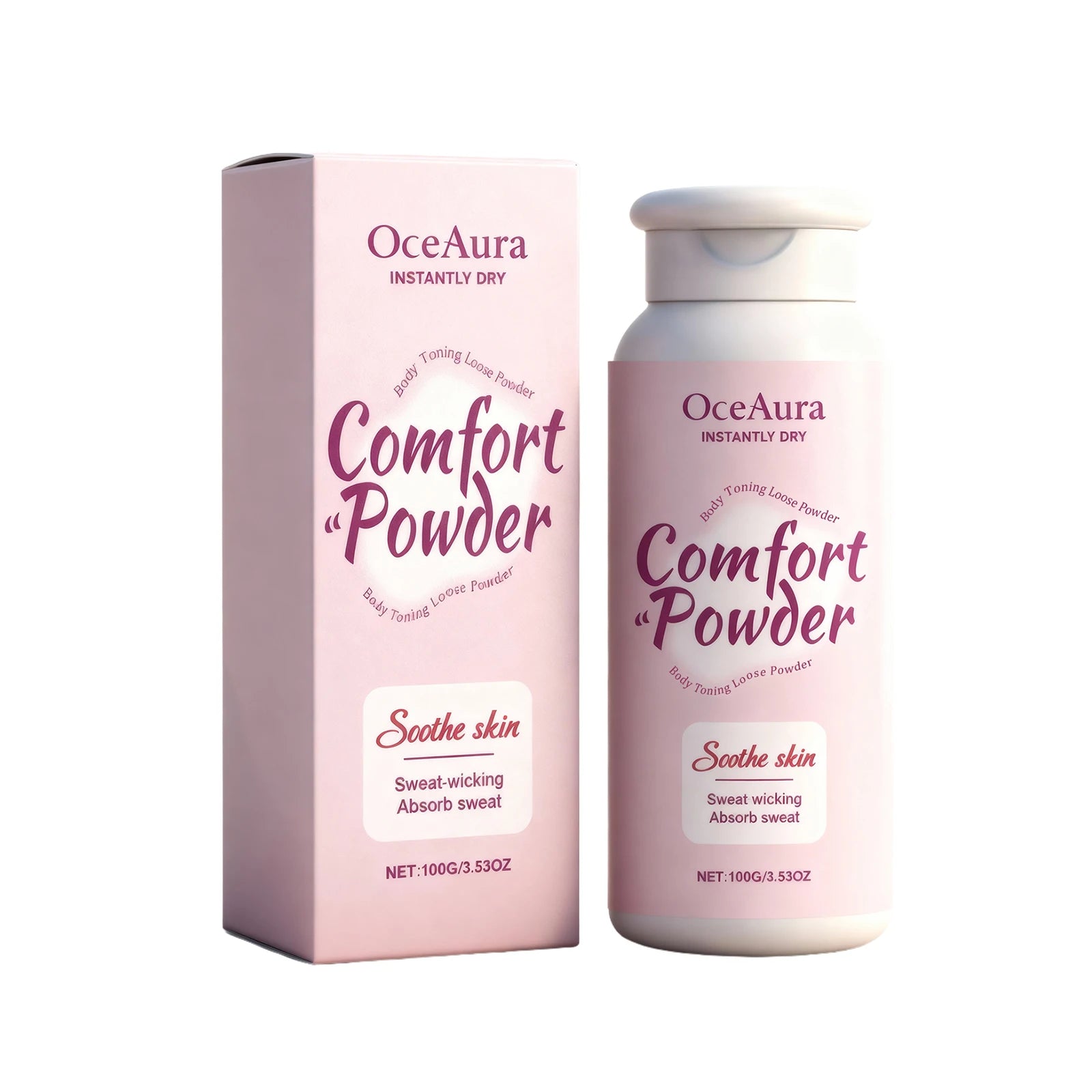 Comfort Powder and Sweat Absorbing Dust for Hot Summer Skin Protection - 7