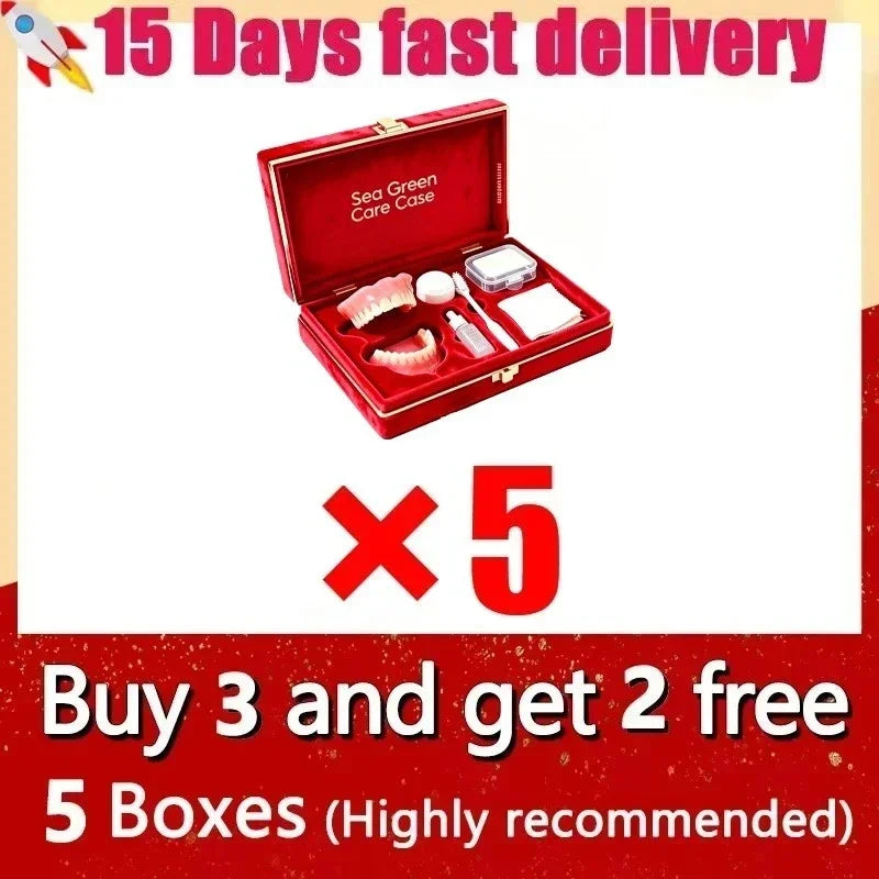 Full Mouth Silicone Dentures and False Teeth Set for Adults Seeking Comfort